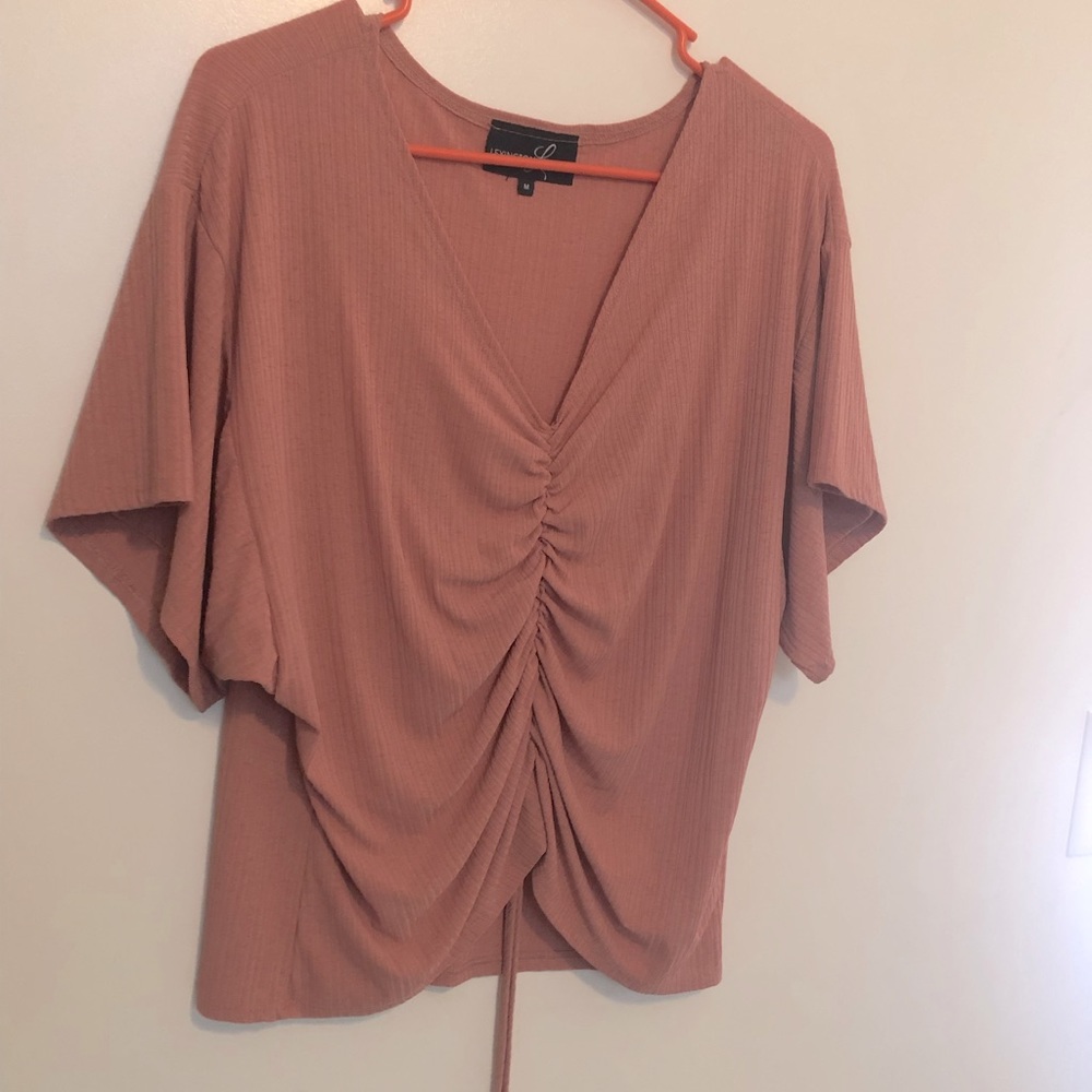 Light weight, crop top with string